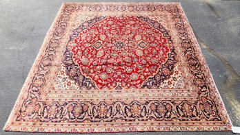 Vintage Room Size Oriental Rug(CTF30)