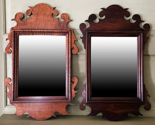 Two 20th C. Chippendale Style Wall Mirrors (CTF30)