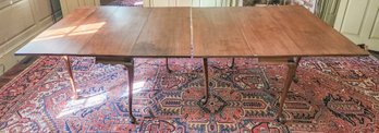 Two Henry Page Queen Anne Style Walnut Dining Tables (CTF40)