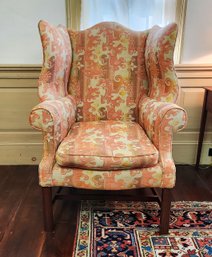 Henry Page Chippendale Style Wing Chair (CTF20)