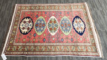 Vintage Oriental Scatter Rug (CTF10)