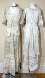 Two Edwardian Lace Dresses (CTF10)