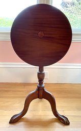 Vintage Mahoany Tilt Top Candlestand (CTF10)