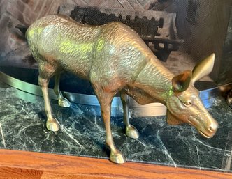 Brass Moose Figure (cTF10)