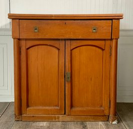 Antique Country Pine Jelly Cupboard / Server (CTF30)