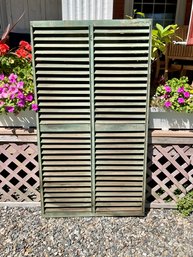 Antique Green Painted Louver (CTF20)