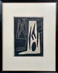 Peter Sager Woodcut, Monument (CTF10)
