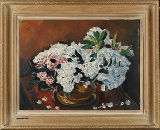 20th C. Oil On Board, Floral Still Life (CTF20)