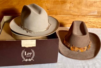 Walden Hat Co. TX  Hand Made Cowboy Hat & Other  (CTF10)