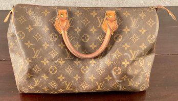 Louis Vuitton Monogrammed Speedy 35 Bandouliere (CTF10)