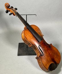Antique Violin With Stradivarius Label (CTF10)