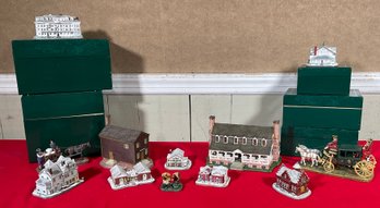 Colonial Williamsburg And Rockwell Figurines (CTF20)