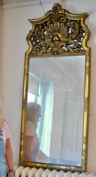 Large Antique Carved Gilt Pier Mirror (CTF30)