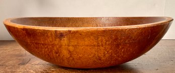 Antique Turned Wooden Bowl (CTF10)