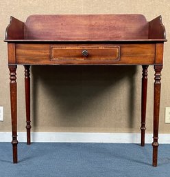 19th C. Regency Mahogany Dressing Table (CTF20)