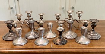 Sterling Silver Candle Holders (CTF10)