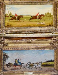Two Antique Oil Paintings (CTF20)