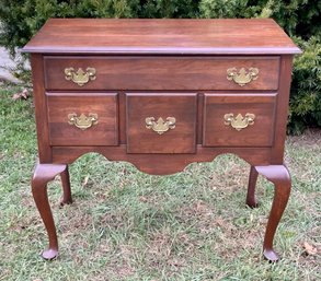 20th C. Queen Anne Style Lowboy (CTF20)