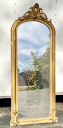 19th C. Carved And Gilt Pier Mirror (CTF30)