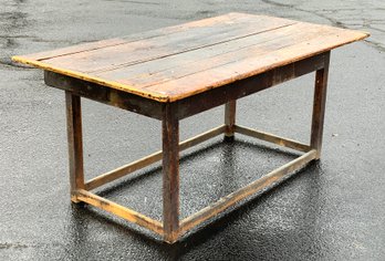 Early 19th C. Vermont  Farm Table (CTF30)