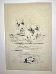 Marguerite Kirmse Etching, What Is It (CTF10)