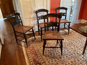 Four Antique Hitchcock Chairs (CTF20)