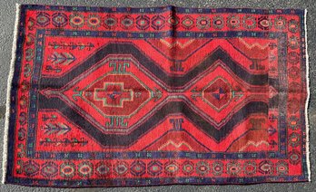 Vintage Oriental Scatter Rug (CTF10)