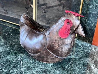 Leather Chicken Doorstop (CTF10)