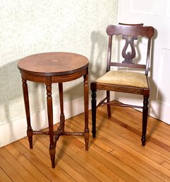 Vintage Drink Table And Chair (CTF20)