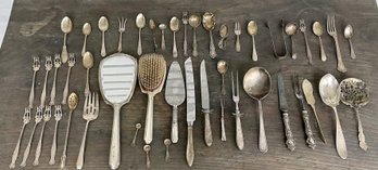 Sterling/coin Flatware And Vanity Accessories, 48pcs (CTF20)