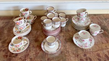 Vintage Cups And Saucers, 20sets (CTF20)