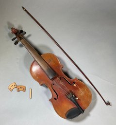 Antique Jean Francois Aldric Violin In Case (CTF10)