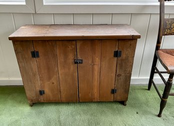 Small Antique Country Two Door Cupboard (CTF20)