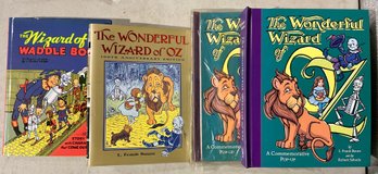 Four Contemporary Wizard Of Oz Books, Waddle, Sabuda Pop-up, 4pcs. (CTF10)