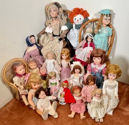 Vintage Dolls, 20pcs (CTF20)