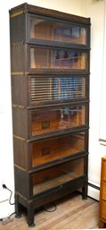 Antique Oak Barrister Bookcase (CTF60)