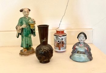 Antique Japanese Collectibles, 4pcs. (CTF10)