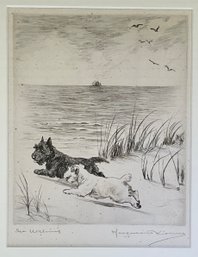 Marguerite Kirmse Etching, Sea Urchins (CTF10)