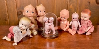 Vintage Baby Dolls, 7pcs. (CTF20)
