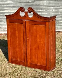 Antique Inlaid Cherry Cherry Bookcase (CTF20)