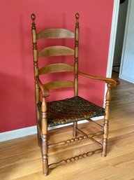 18th C. Ladderback Armchair (CTF10)