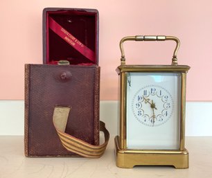French Carriage Clock In Case (CTF10)
