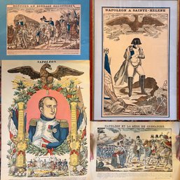 Four Vintage Napoleon Related Prints (CTF10)