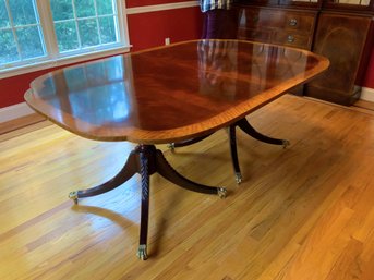 Baker Historic Charleston Inlaid Mahogany Dining Table (CTF30)