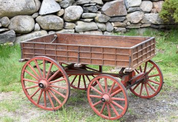 Antique Child's Pull Wagon (CTF30)