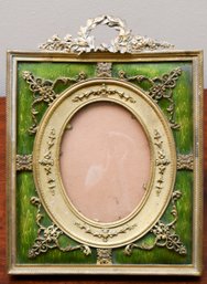 Antique Ormolu And Enameled Frame (CTF10)