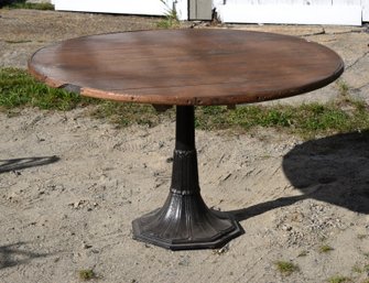 Vintage Iron Base Bistro Table (CTF40)
