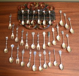 Souvenir Spoons, Silver And Other (CTF10)