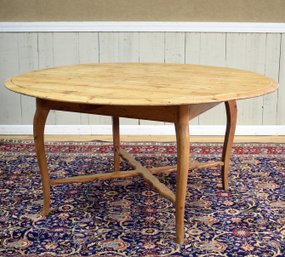 Antique English Pine Dining Table (CTF30)