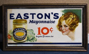 1920s Eastons Mayonnaise Advertisement (CTF10)